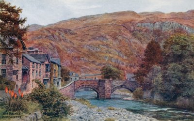 The Bridge, Beddgelert by Alfred Robert Quinton